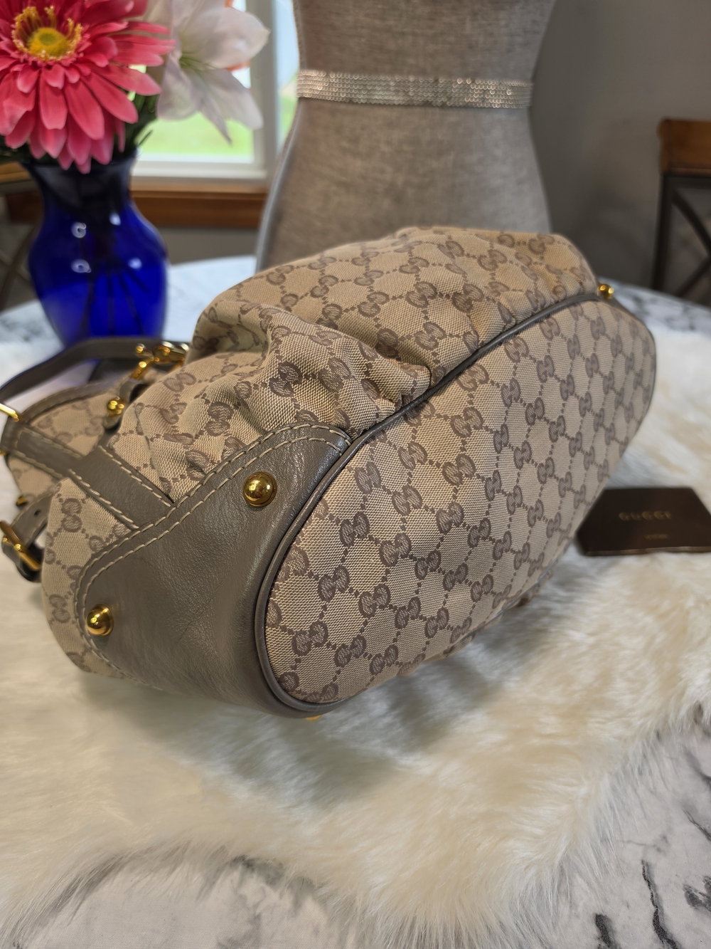 Gucci Jockey Hobo Large EUC - Picture 9 of 12